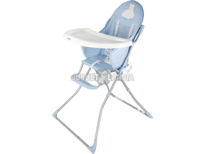 Chaise Haute Cuore Baby Ours Bleue