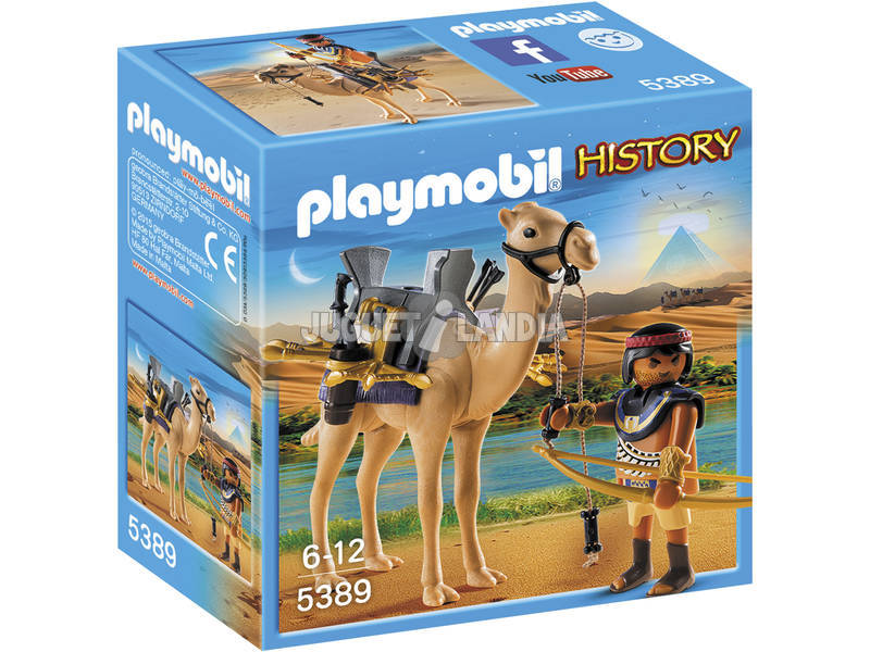 Playmobil egípcio com camelo