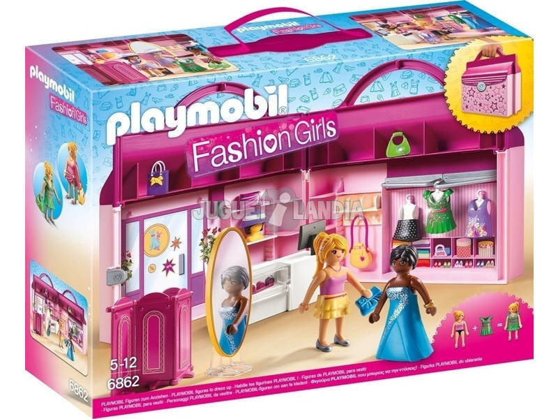Playmobil Tienda de Moda Maletín 6862