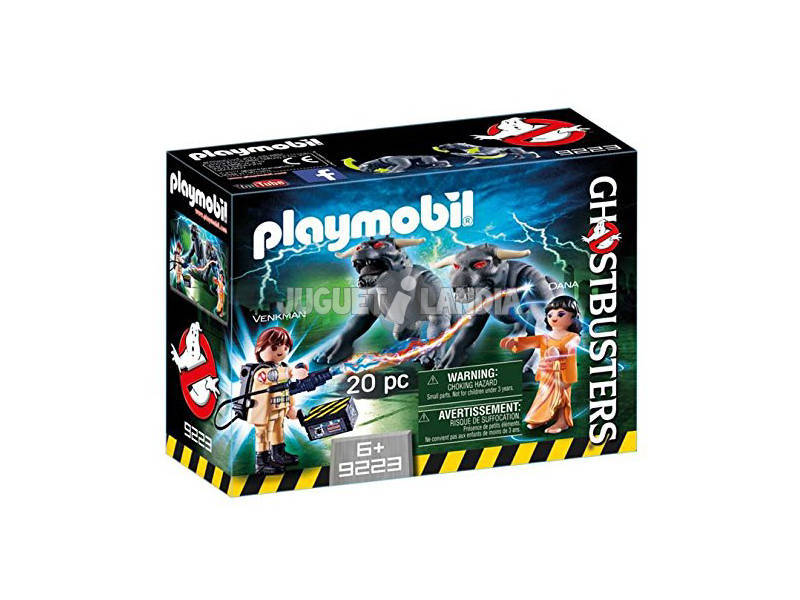 Playmobil Venkman, Dana und Hunde von Gozer Ghostbusters 9223