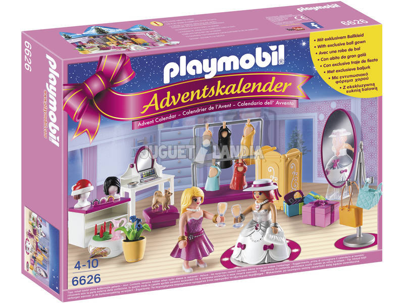 Playmobil Calendario dell'Avvento Gran Gala di Natale 6626