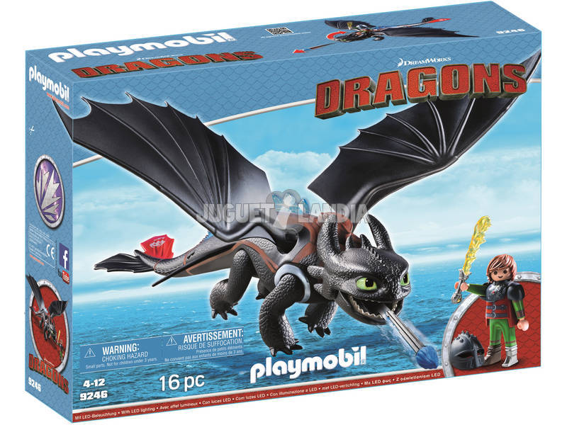 Playmobil Cómo Entrenar a Tu Dragón Hipo y Desdentado 9246
