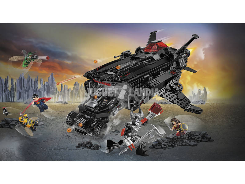 Lego SH Flying Fox, Attaque Aérienne de la Batmobile