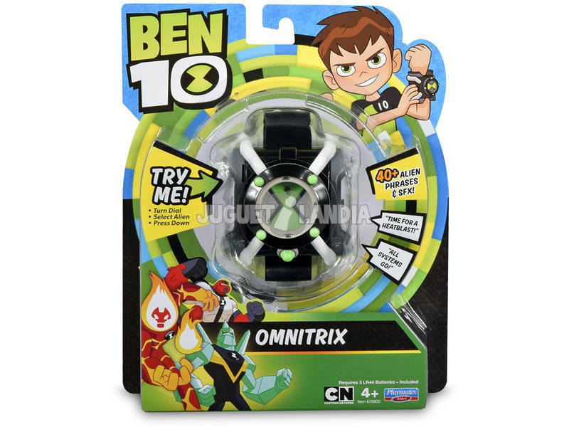 Ben 10 Omnitrix Basic Roleplay Juguetilandia - jazwares roblox niños tv películas y videojuegos de figuras