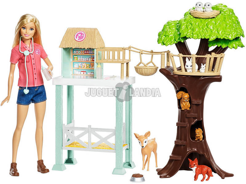 Barbie Centro Soccorso Animali Mattel FCP78