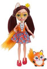 Enchantimals Mu�eca y Mascota Zorro Mattel DVH89