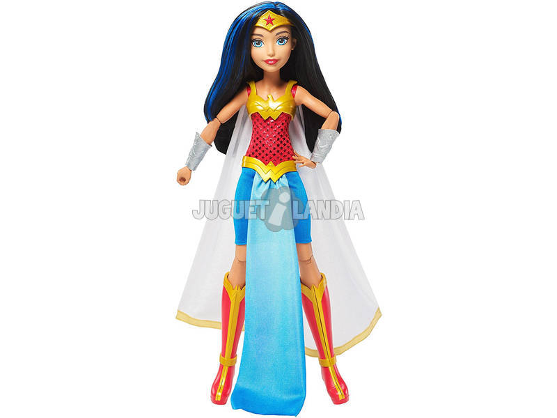 Wonder Woman Intergalaktische Gala Puppe 30 cm DC Super Hero Mädchen Mattel FCD32