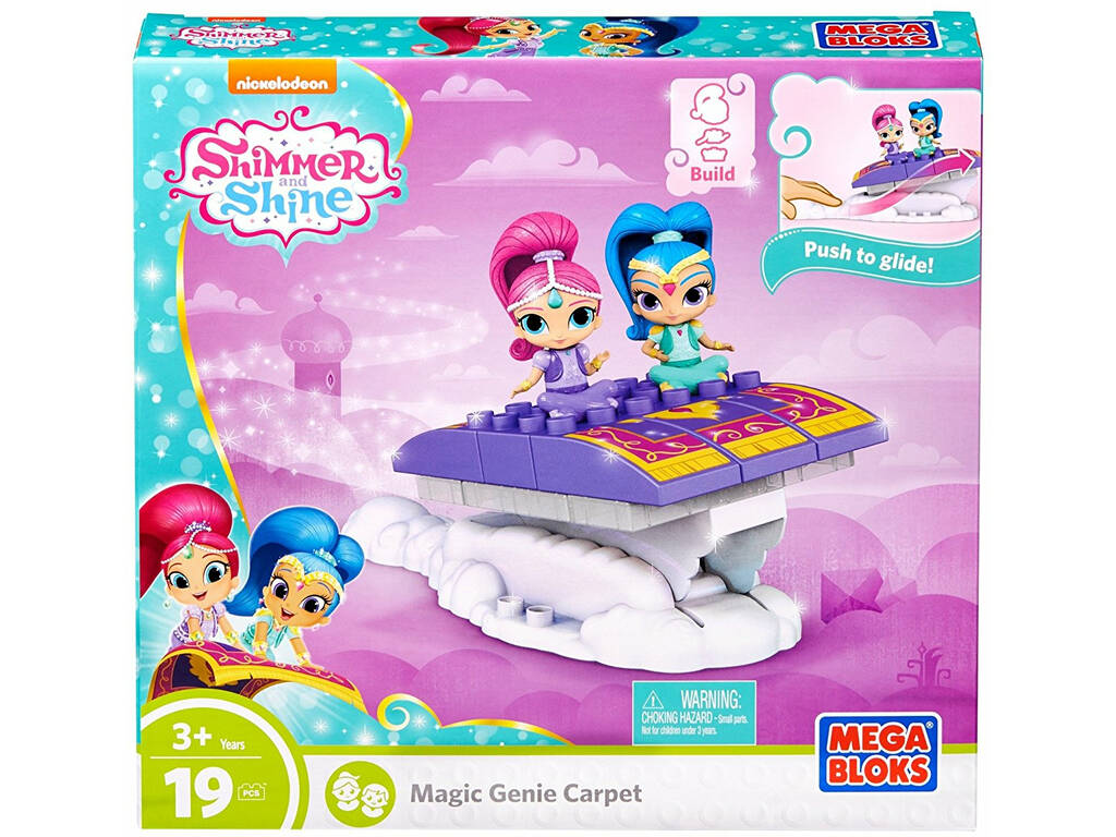 Alfombra Mágica Mega Bloks Shimmer And Shine Mattel Dxh14 - how to ride a magic carpet in roblox