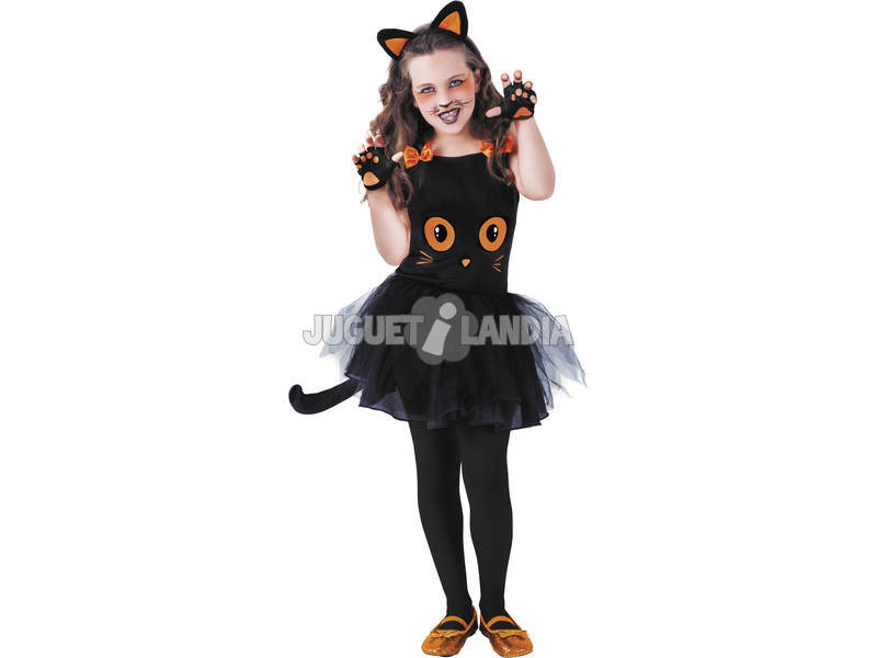 Kostüm schwarzen Kätzchen Tutuween T-M Rubies S8410-M