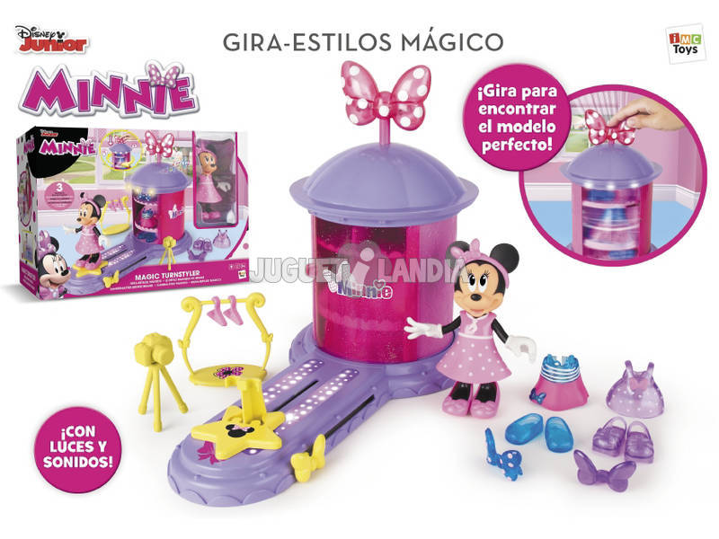 Minnie Gira Estilos Mágico IMC Toys 182622