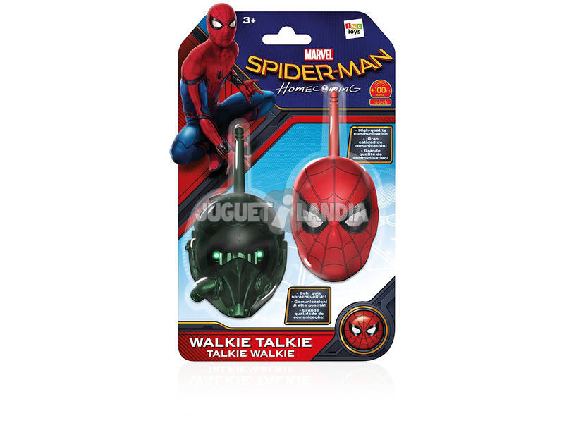 Spiderman Talkie Walkie 100 m IMC Toys 551312