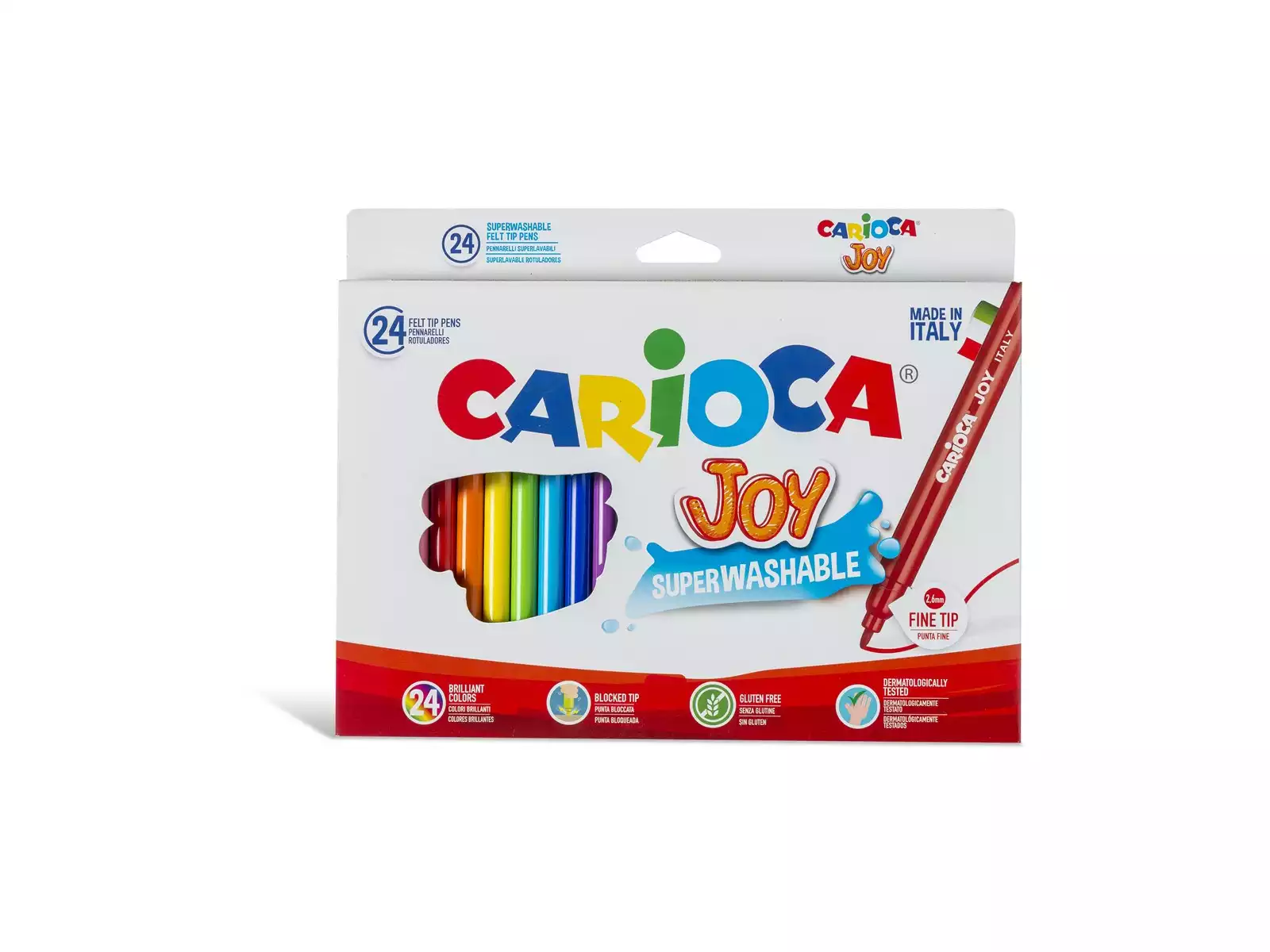 Rotulador Pastel 8 Colores Carioca 43032 - Juguetilandia