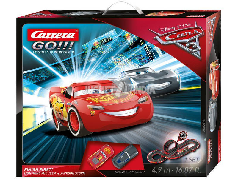 Cars 3 Circuit Carrera Go Carrera 62418