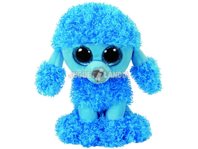 Peluche Mandy Poodle Azul 15 cm. Ty 36851