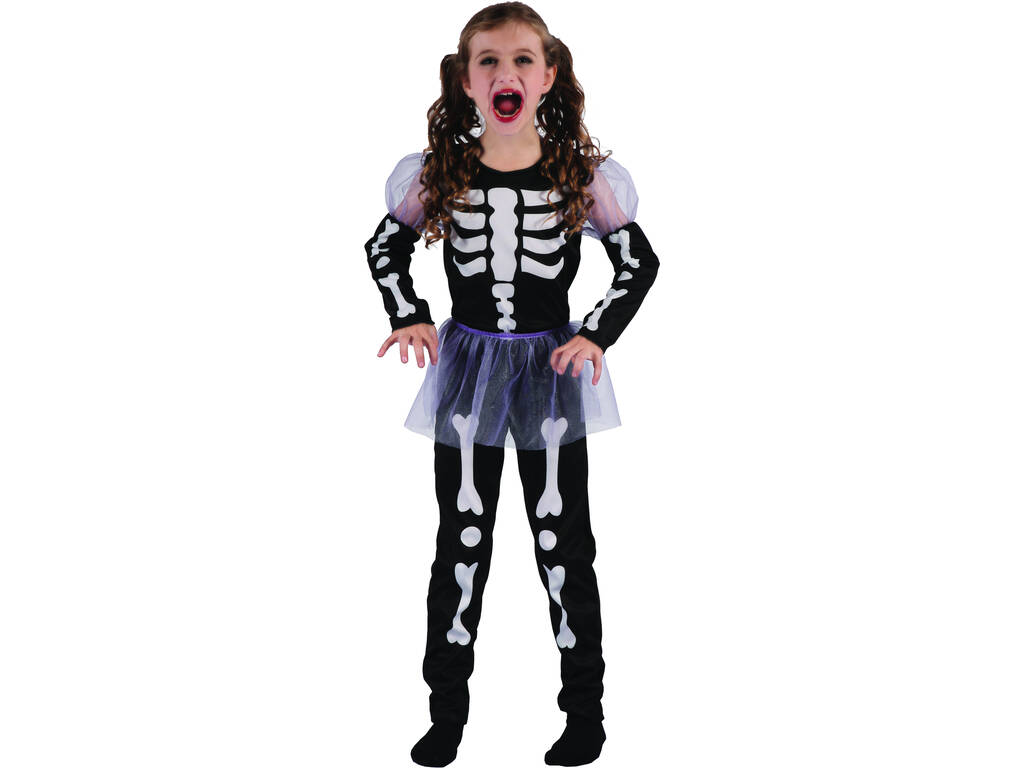 Kostüm Kinder S Skelett