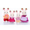 imagen Sylvanian Families Familia Conejos Chocolate Epoch Para Imaginar 4150
