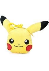 imagen Monedero Colgante Pokemon Pikachu 15cm Famosa 760015202
