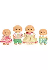 Sylvanian Families Família Cães Caniche Epoch Para Imaginar 5259