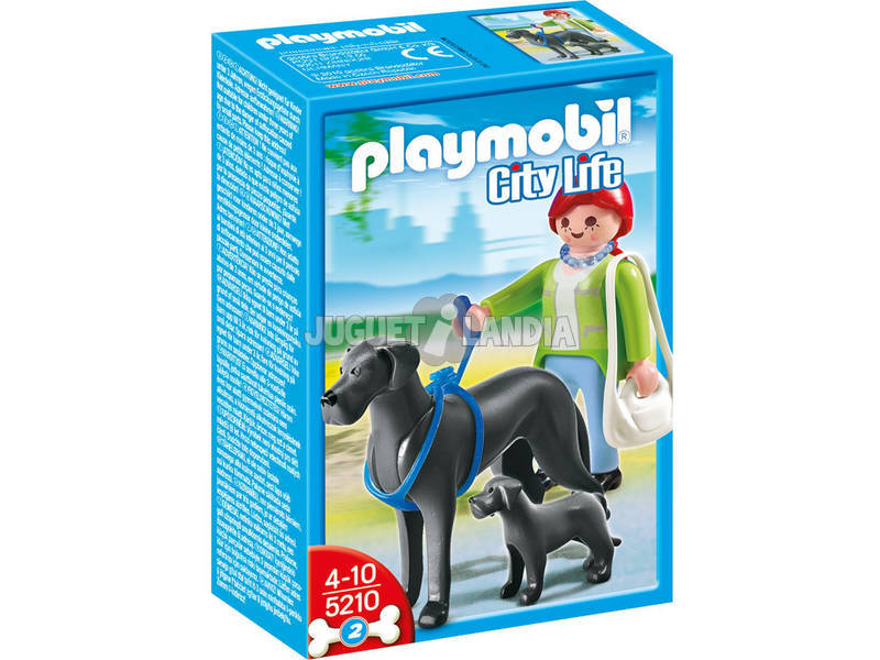 Playmobil Grande Dinamarquês com cachorrinho 5210