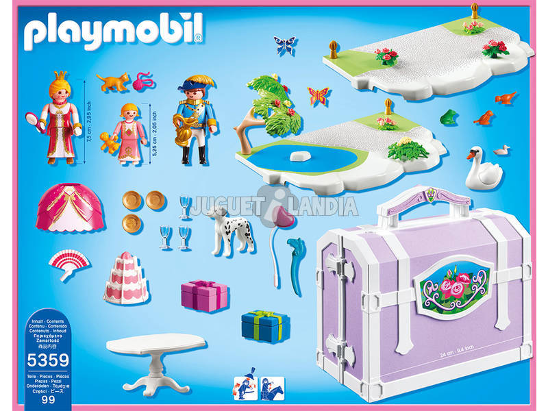 valise princesse playmobil