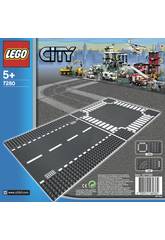 Lego City Rectas Y Cruces 7280