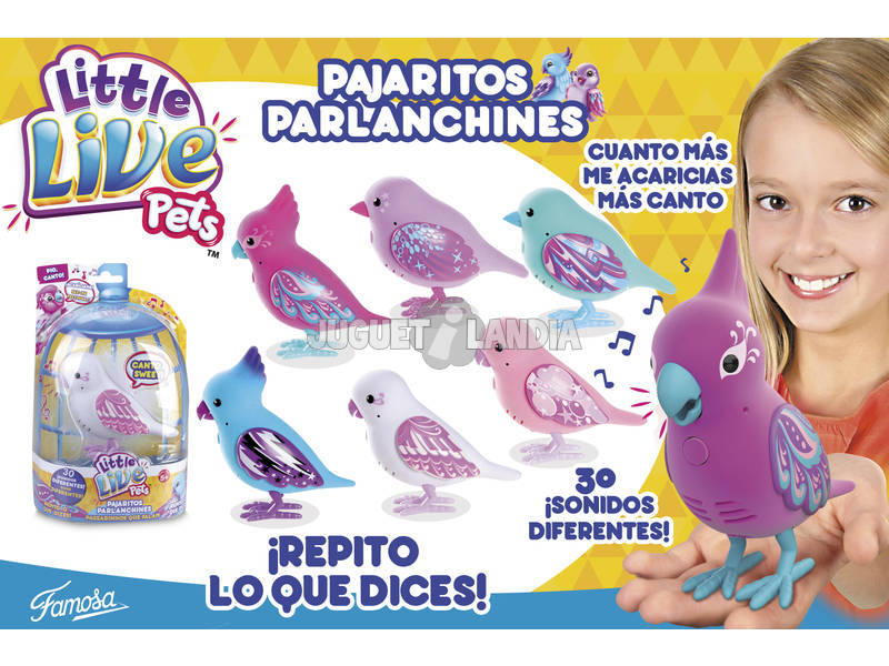 Little Live Pets Pajaritos Parlanchines Serie 3
