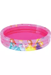 Piscina Hinchable de 3 Aros Princesas 122x25 Cm Bestway 91047B