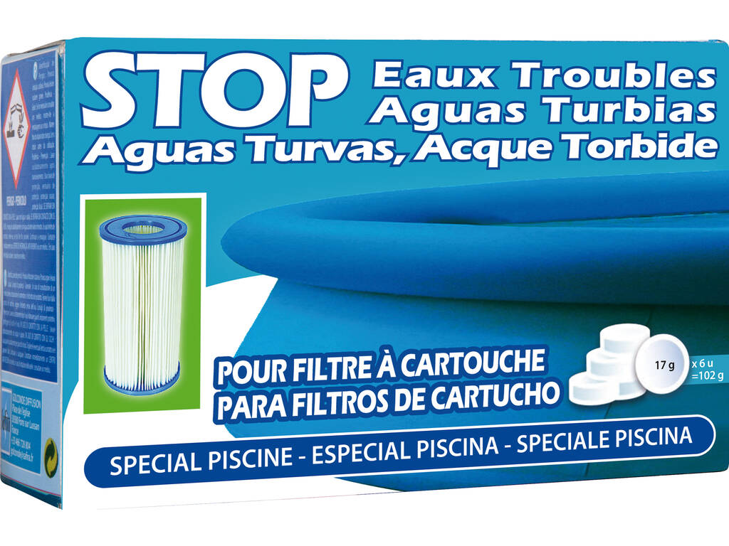 Stop Águas Turvas para Filtro Depurador Cartucho Gre SATC6