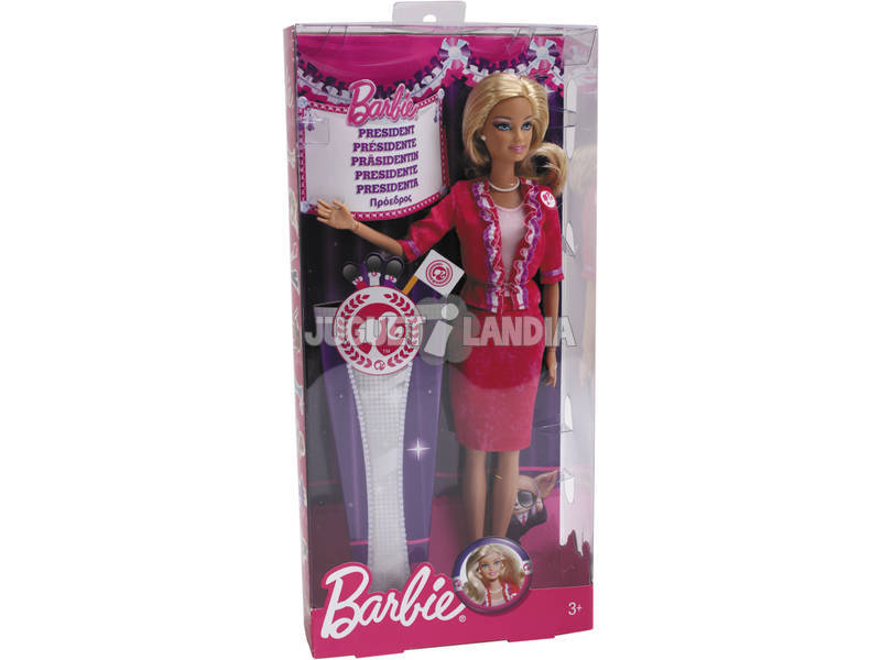 Barbie Puppe Präsidentin
