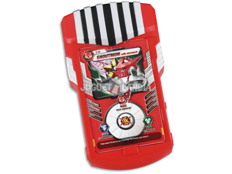 Digimon Fusion Loader avec 5 cartes