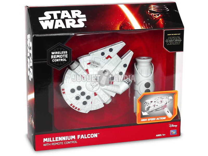 Giochi Preziosi - Star Wars il Risveglio della Forza - Astronave Millenium Falcon con Radiocomando 15 cm