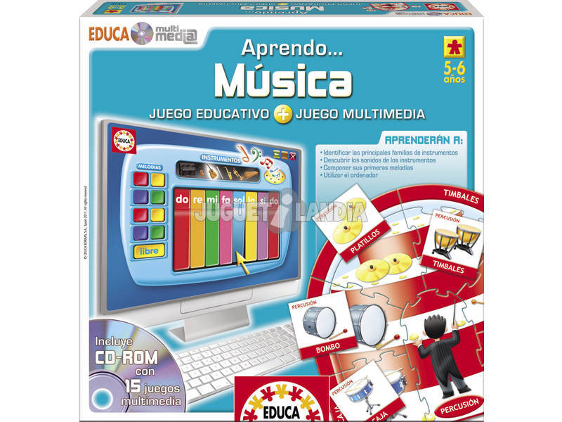 Educa Multimedia J'apprends...Musique