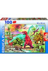 Puzzle 100 Dinosaurios
