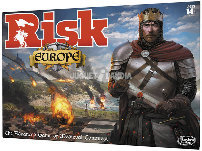 Juego Mesa Risk Europa Hasbro Gaming B7409105