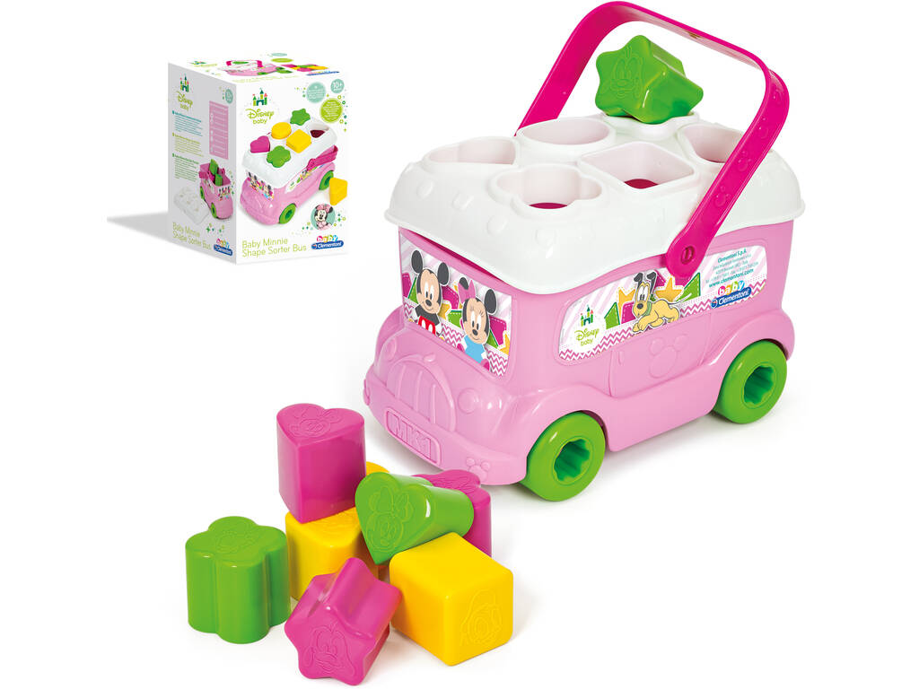 Baby Minnie Autobús Formas y Colores