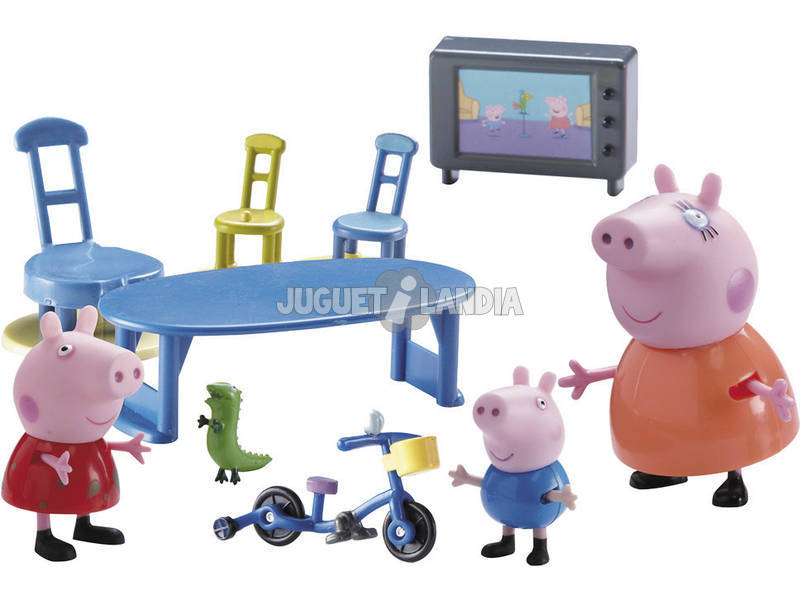 Peppa Pig Playset Familia