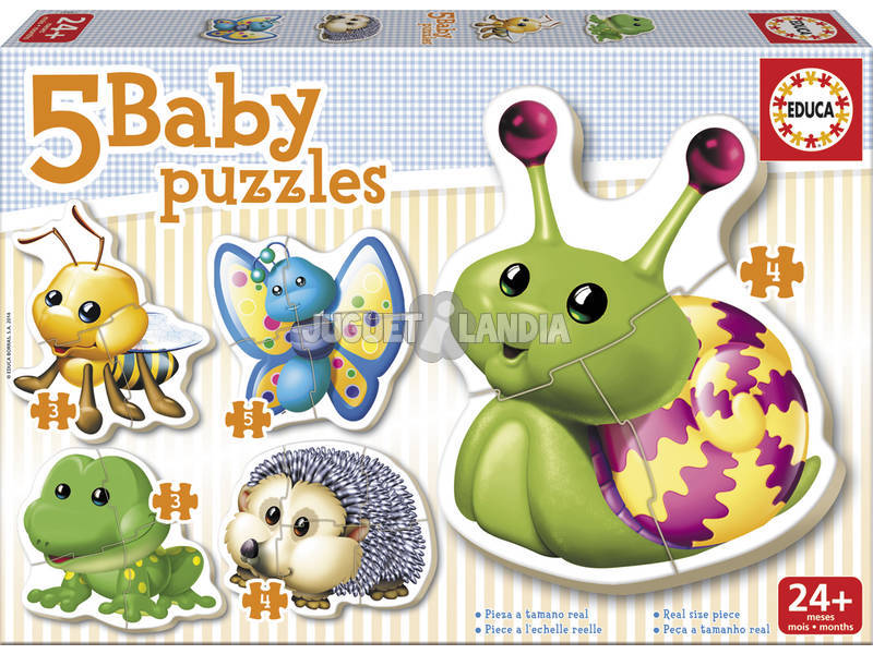 Baby Puzzle Animales Del Bosque Educa 15892