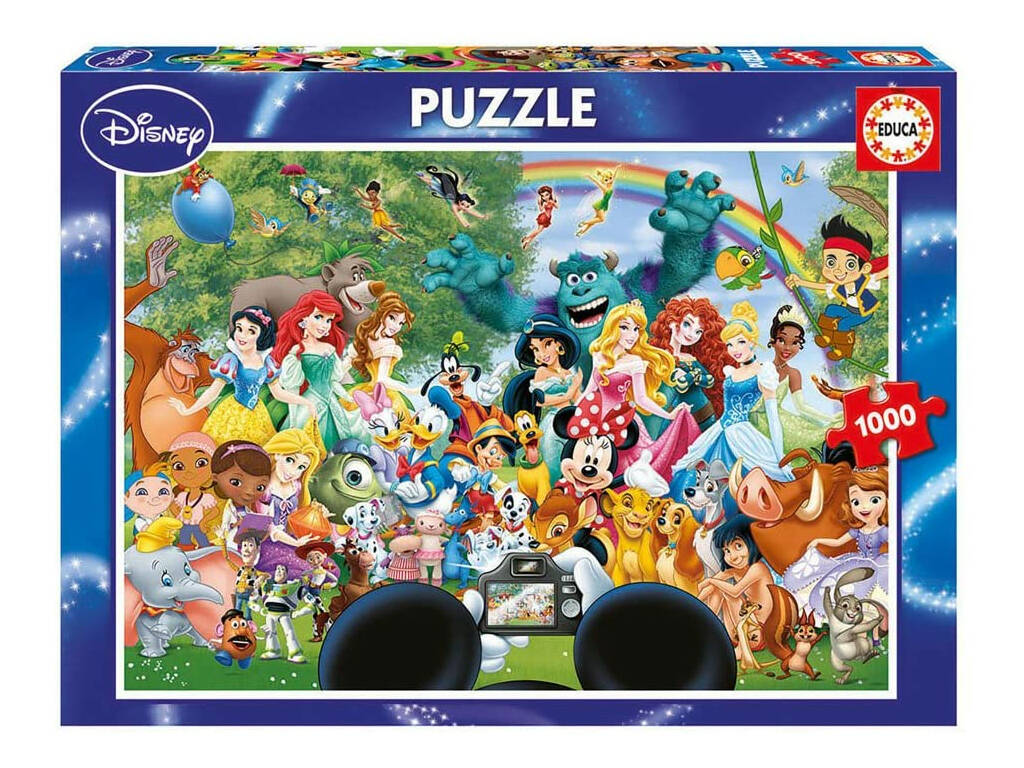 Puzzle 1000 El Maravilloso Mundo de Disney II Educa 16297
