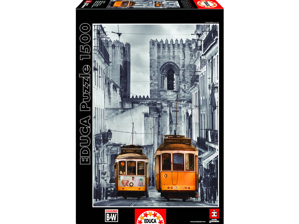 Puzzle 1500 Alfama Viertel, Lisboa Educa 16311