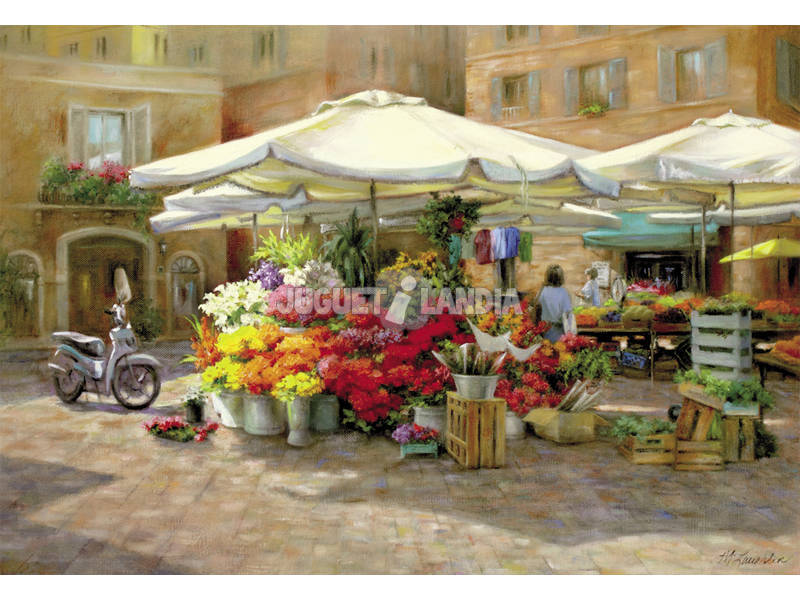 Puzzle 1500 Mercato dei Fiori