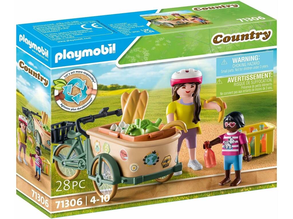 Playmobil Fattoria Bici da carico di Playmobil 71306