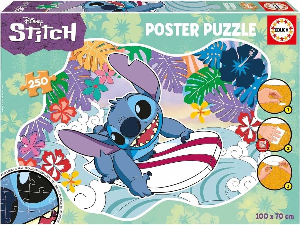 Poster Puzzle 250 Stiche von Educa Borras 19963