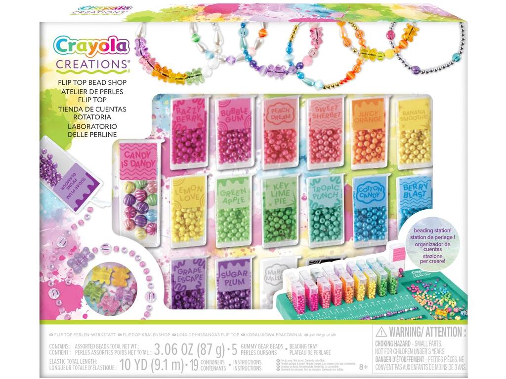 Crayola Creations Laboratorio de Cuentas Rotatorias