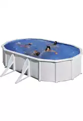 Piscina Oval Fidji 610x375x120 cm. Gre KIT610ECO