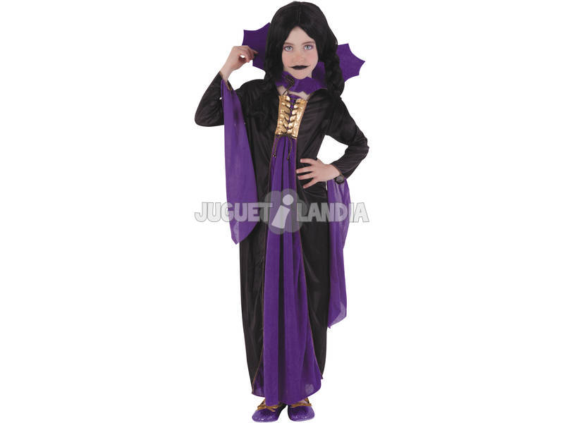 Déguisement Fille Vampire Gothique Lila Taille M Rubies S8295-M