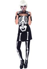 D�guisement Adulte Miss Skeleton