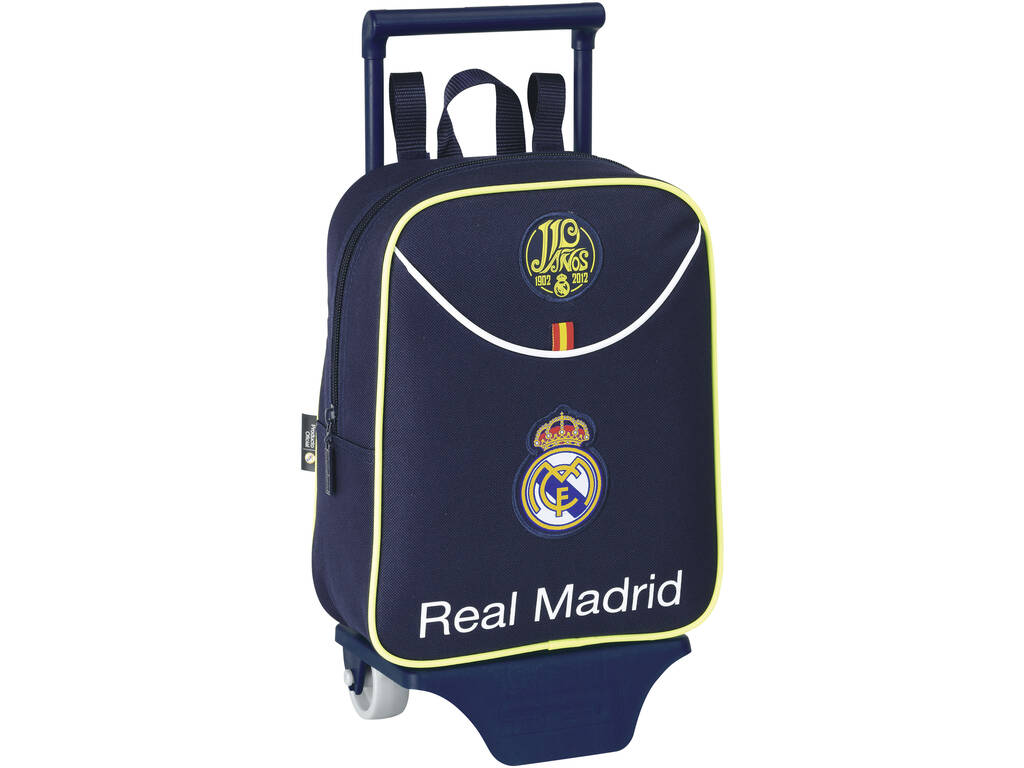 Real Madrid mochila guarderia con ruedas 2 equip Safta 611357280