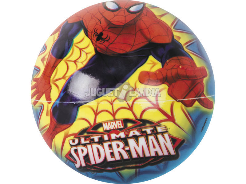 15 cm. Ball Spiderman Ultimate Mondo 1320