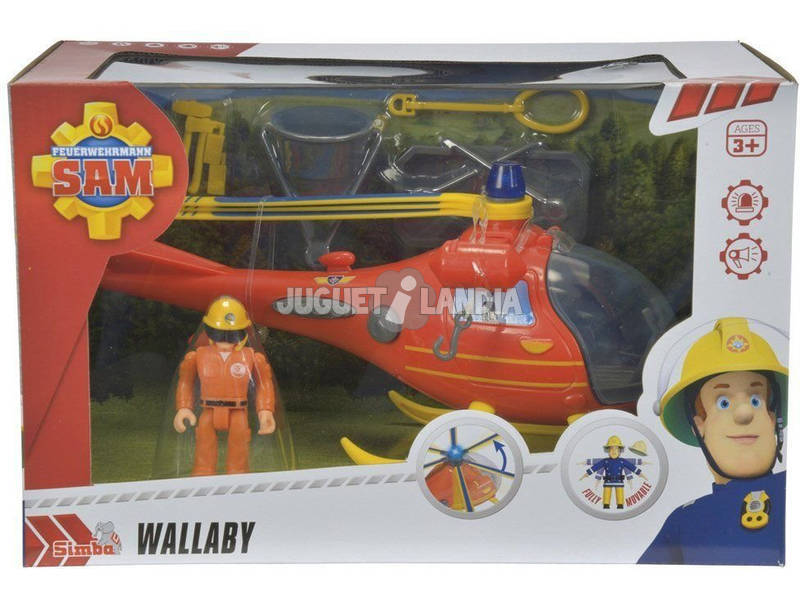 Fireman Sam Hélicoptère Wallaby