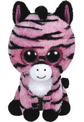 Peluche Moyen Zoey Z�bre Rose